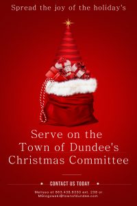 Christmas Committee Members Needed flyer