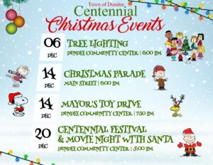 Centennial Christmas Events Flyer