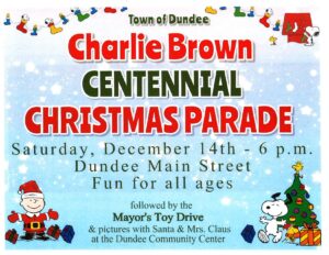 Centennial Christmas Parade Flyer 