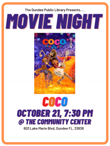 October Movie Night - Coco