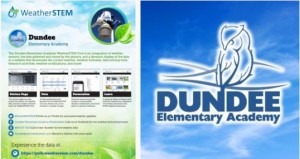 The Dundee Elementary Academy WeatherSTEM Unit is an integration of weather sensors, the data gathered and stored by the sensors, and a dynamic display of the data in a website that showcases the current weather, weather forecasts, data mining tools, lessons & activities, weather notifications, and more!
